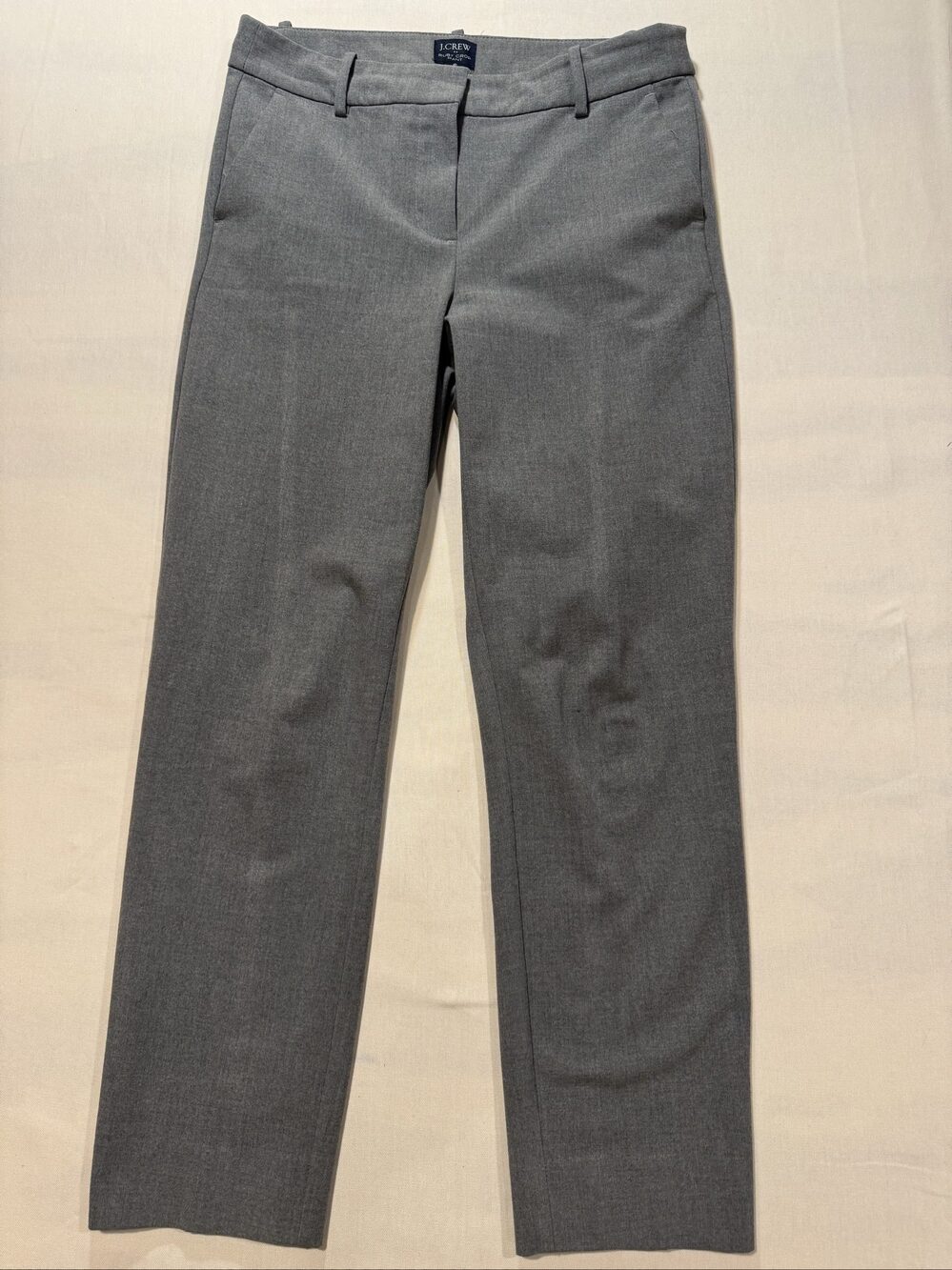 Women’s J.Crew Ruby Crop Pants – Gray – 6